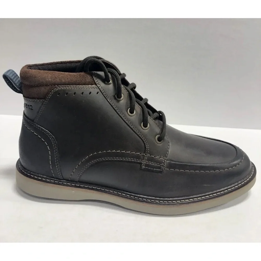 Nunn Bush Men’s Ridgetop, Plain Toe Chukka Boots, Size 8 XW
